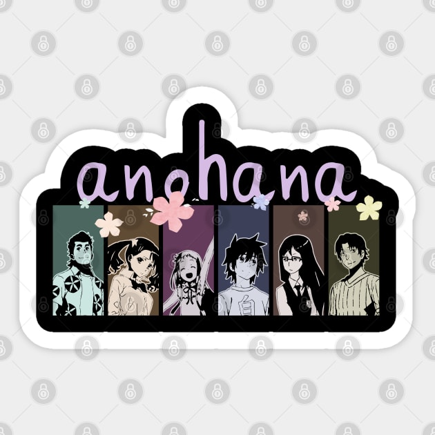 Anohana Sticker by SirTeealot